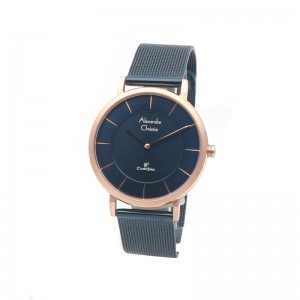 Alexandre Christie AC 8586 Rosegold Blue Lady LHBURBU